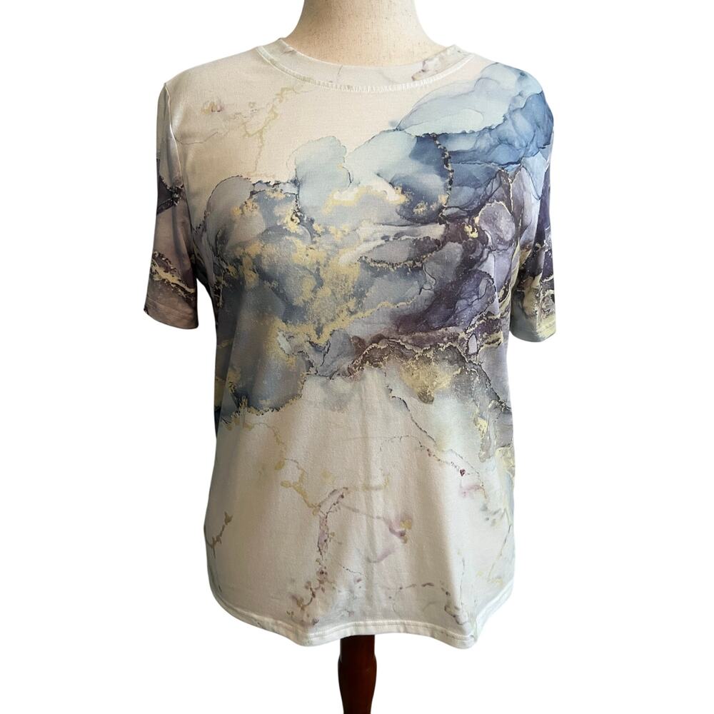 Exclusive Heart Casual Round Neck Short Sleeve Tshirt XL